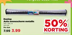 PLUS Dunlop Auto zonnescherm metallic aanbieding