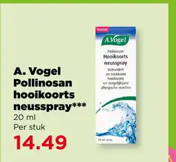 PLUS A. Vogel Pollinosan hooikoorts neusspray aanbieding