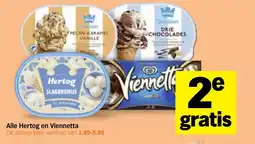 Albert Heijn Alle Hertog en Viennetta aanbieding