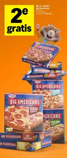 Albert Heijn Alle Dr. Oetker Big Americans aanbieding