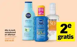 Albert Heijn Alle A-merk zonnebrand en aftersun aanbieding