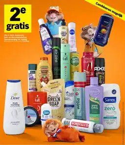 Albert Heijn Alle A-merk deodorant, bad- en doucheproducten, haarverzorging en -styling aanbieding