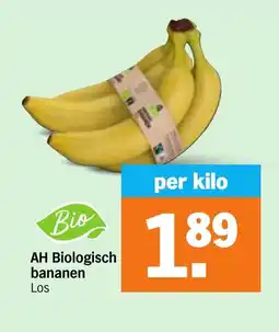Albert Heijn AH Biologisch bananen aanbieding