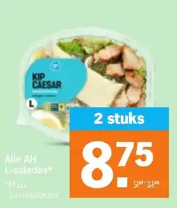 Albert Heijn Alle AH L-salades aanbieding