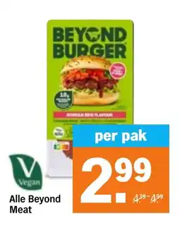 Albert Heijn Vegan Alle Beyond Meat aanbieding