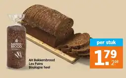 Albert Heijn AH Bakkersbrood Les Pains Boulogne heel aanbieding