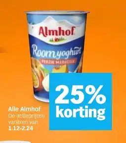 Albert Heijn Alle Almhof aanbieding