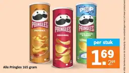Albert Heijn Alle PRINGLES aanbieding
