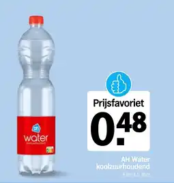 Albert Heijn AH Water koolzuurhoudend aanbieding