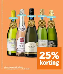 Albert Heijn Alle mousserende wijnen aanbieding