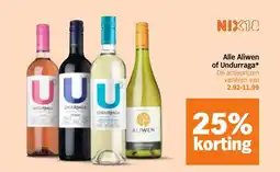 Albert Heijn Alle Aliwen of Undurraga aanbieding