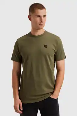 Wehkamp PME Legend regular T-shirt donkergroen aanbieding
