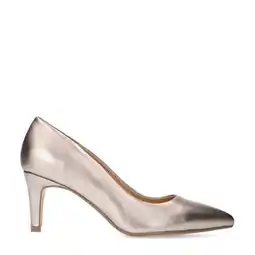 Wehkamp Manfield leren pumps brons aanbieding