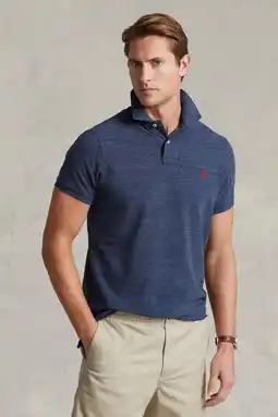 Wehkamp Polo Ralph Lauren slim fit polo classic royal heather aanbieding