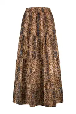 Wehkamp Fifth House maxi rok bruin aanbieding