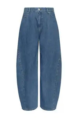 Wehkamp MSCH Copenhagen barrel jeans medium blue denim aanbieding