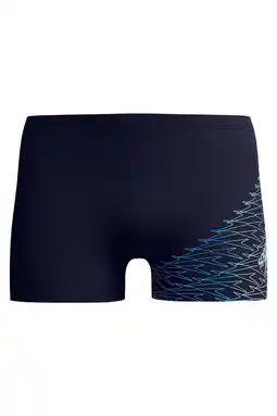 Wehkamp Speedo EnduraFlex zwemboxer Medley Logo donkerblauw/blauw aanbieding