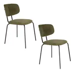 Wehkamp Housecraft Living eetkamerstoel (set van 2) Jaze aanbieding