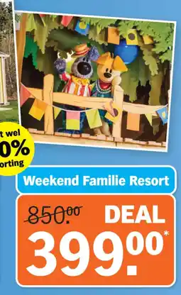 Albert Heijn Weekend Familie Resort aanbieding