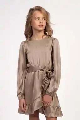 Wehkamp NIK&NIK A-lijn jurk beige aanbieding