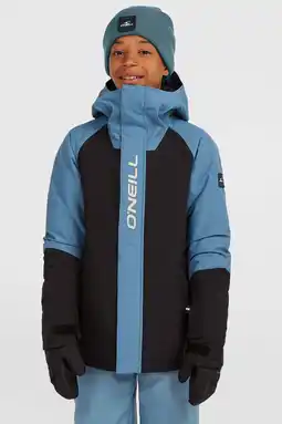 Wehkamp O'Neill ski-jas FWC'Play zwart/blauw aanbieding
