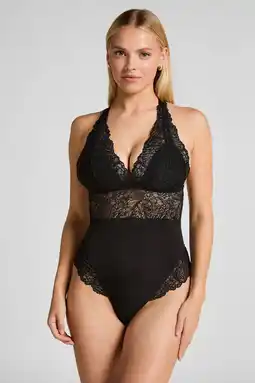 Wehkamp Hunkemöller stringbody Posie zwart aanbieding