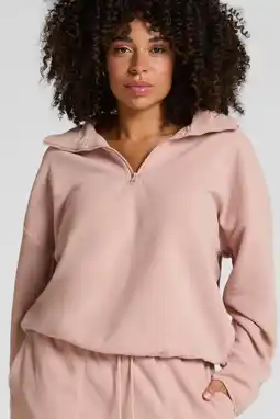 Wehkamp Hunkemöller fleece loungetop roze aanbieding