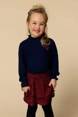Wehkamp LOOXS little blousetop donkerblauw aanbieding