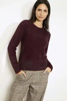 Wehkamp LOLALIZA pullover donkerrood aanbieding