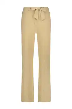 Wehkamp Tramontana wide leg regularwaist casual broek zand aanbieding
