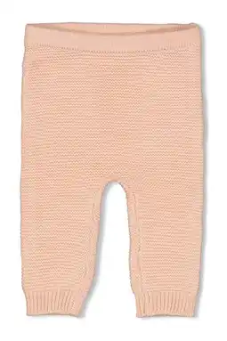 Wehkamp Feetje regular babybroek The Knits zalm aanbieding