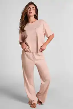 Wehkamp Hunkemöller pyjama roze aanbieding