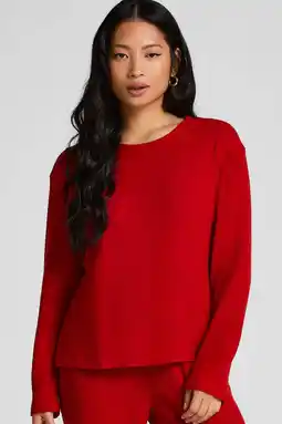 Wehkamp Hunkemöller pyjamatop rood aanbieding