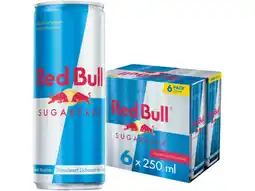 Hoogvliet Red Bull Energy drink suikervrij 6-pack aanbieding