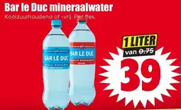 Dirk Bar le duc mineraalwater aanbieding