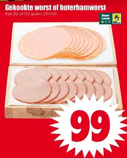 Dirk Gekookte worst of boterhamworst aanbieding