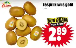 Dirk Zespri kiwi's gold aanbieding