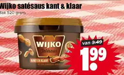 Dirk Wijko satésaus kant & klaar aanbieding