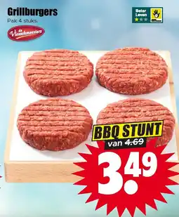 Dirk Grillburgers aanbieding