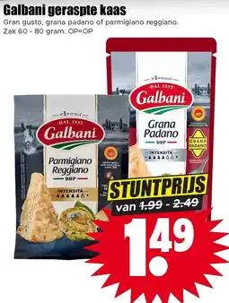 Dirk Galbani geraspte kaas aanbieding