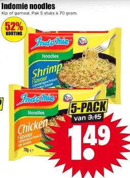Dirk Indomie noodles aanbieding
