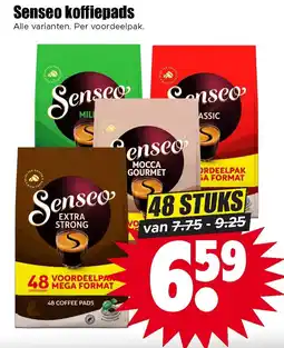 Dirk Senseo koffiepads aanbieding