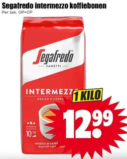 Dirk Segafredo intermezzo koffiebonen aanbieding