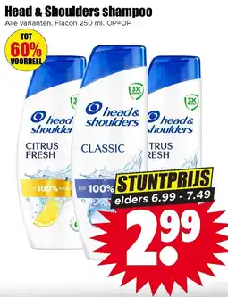 Dirk Head & shoulders shampoo aanbieding