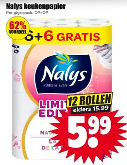 Dirk Nalys keukenpapier aanbieding