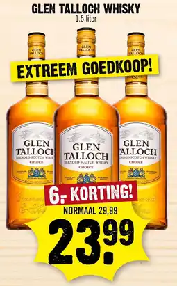 Dirk Glen talloch whisky aanbieding