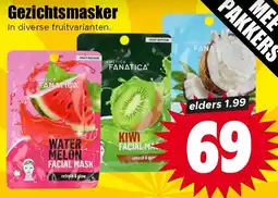 Dirk Gezichtsmasker aanbieding