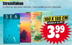 Dirk Strandlaken aanbieding