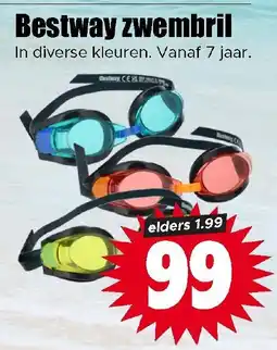 Dirk Bestway zwembril aanbieding