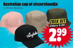 Dirk Australian cap of vissershoedje aanbieding